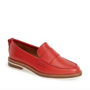 Coach "Indigo" Red Loafters